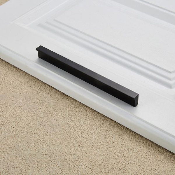 2 PCS 2057-300 Drawer Cabinet Door Handle Straight Door Handle (Black) - Image 2