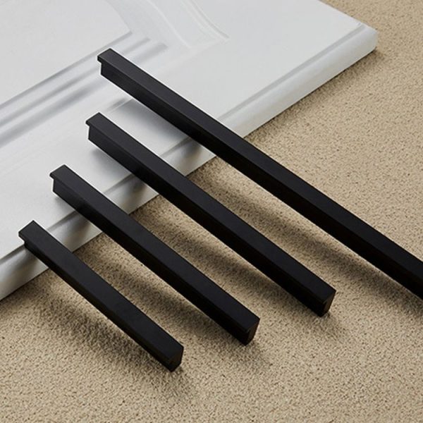 2 PCS 2057-300 Drawer Cabinet Door Handle Straight Door Handle (Black) - Image 3