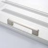5 PCS 6613-96 Simple Cabinet Door Handle Drawer Wardrobe Zinc Alloy Handle (Brushed) - Image 2