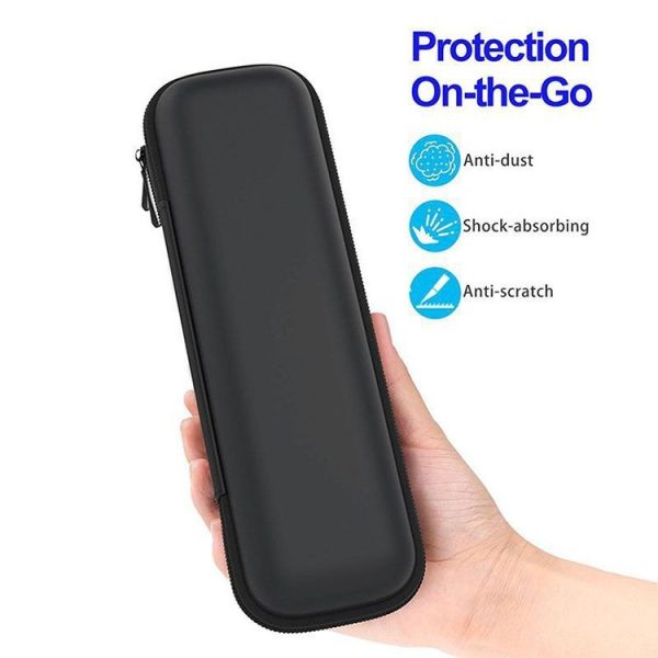 Multi-function Stationery Earphone Data Cable Storage Box Protective Bag (Black) - Image 7