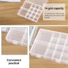 Plastic Organizer Container Storage Box 14 Slots Adjustable Divider Removable Grid Compartment for Jewelry Earring Fishing Hook Small Accessories - Image 6