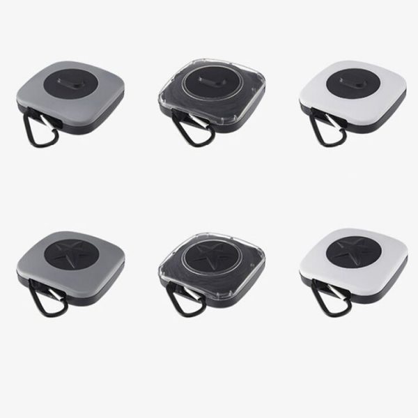 Creative Rotating Foldable Shopping Storage Bag Portable Large Capacity Eco-friendly Nylon Storage Bag, Random Pattern Delivery (Transparent) - Image 9