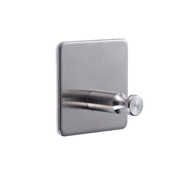 MYD-1035 Stainless Steel Hanger Bathroom Non-perforated Storage Clothes Hook - Image 2