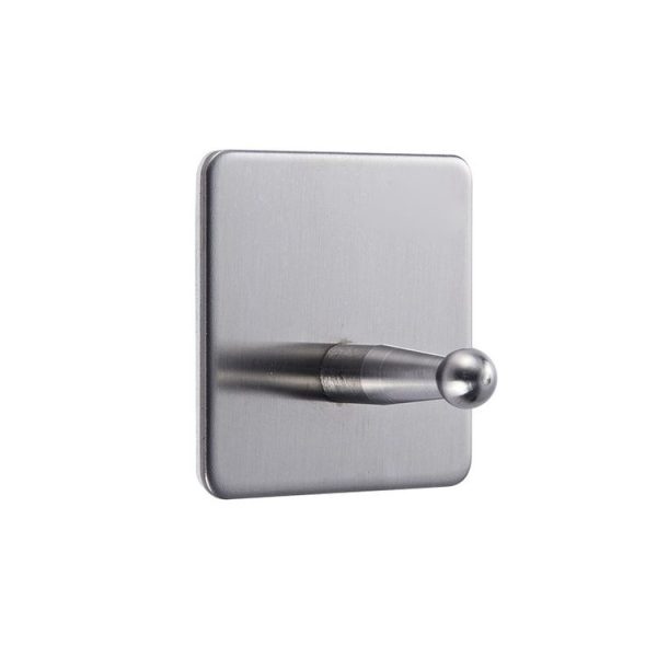 MYD-1036 Stainless Steel Hanger Bathroom Non-perforated Storage Clothes Hook - Image 2
