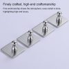 MYD-1036 Stainless Steel Hanger Bathroom Non-perforated Storage Clothes Hook - Image 3