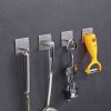 MYD-1036 Stainless Steel Hanger Bathroom Non-perforated Storage Clothes Hook - Image 6