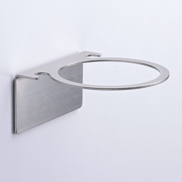 304 Stainless Steel Chopsticks Barrel Multi-function Kitchen Punching-free Wall-mounted Holder Storage Rack - Image 5