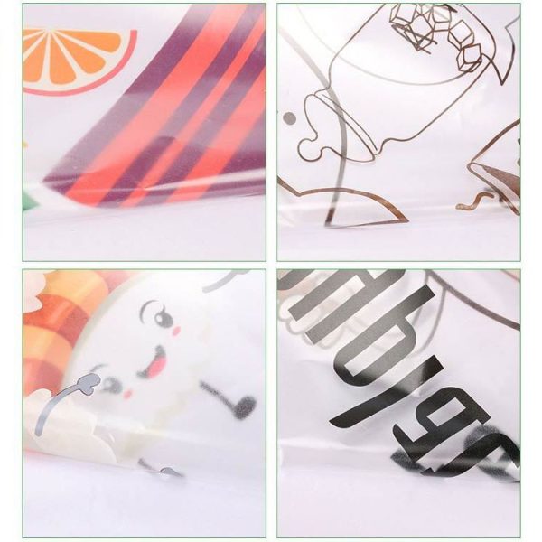 5 PCS Fruit Vegetable Pattern Household Kitchen Self-adhesive High Temperature Resistance Oil Resistant Wall Stickers Size: 60x90cm - Image 3