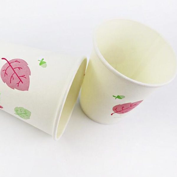50 PCS Household Office Printed Disposable Paper Cup - Image 5