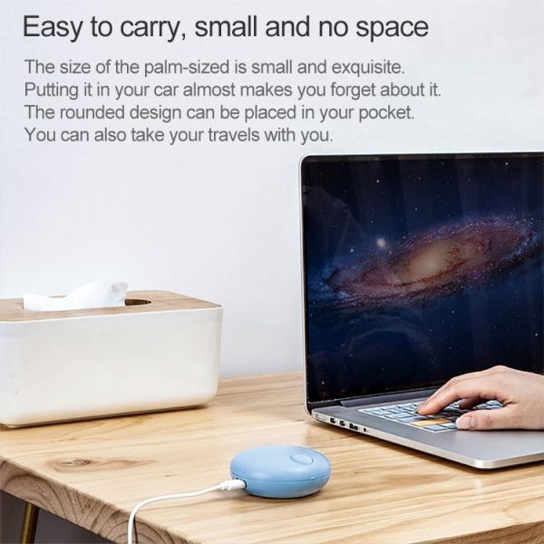 Original Xiaomi Youpin GF Portable Aromatherapy Diffuser Household Small Shell Shape Humidifier (Orange) - Image 8