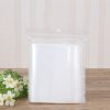 100pcs / pack PE Self Sealing Clear Zip Lock Packaging Bag, 12cm x 18cm, Custom Printing and Size are welcome - Image 3