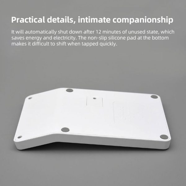 Original Xiaomi Youpin LEMO Rice Calculator 12-bit LED Display ABS Material 6 Degree Angle (White) - Image 7
