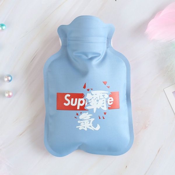5 PCS Cartoon Warm Household Water Injection Hot Water Bag, Random Color Delivery, Size: S, 17x11cm - Image 2