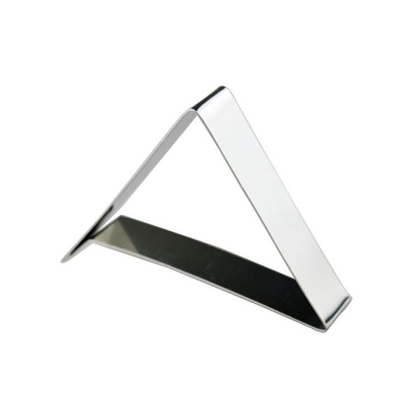 10 PCS Stainless Steel Tablecloth Clip Adjustable Triangle Clamp Holder - Image 3