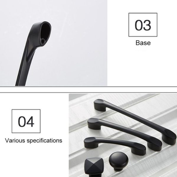 5 PCS 6225_96 Simple Zinc Alloy Closet Cabinet Handle Pitch: 96mm - Image 5