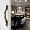 5 PCS 6032A_96 Green Ancient Paint Closet Cabinet Handle Pitch: 96mm - Image 5