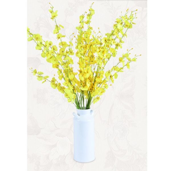 Home Wedding Party Decor Silk Orchid DIY Artificial Flower Phalaenopsis Bouquets, Random Color Delivery - Image 3