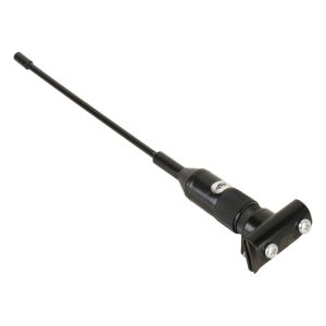 Universal Car Mini Decoration Extensile Aerial Clip Side Car Modified To Remove Static Electricity Aerial, Length: 23cm (Black)