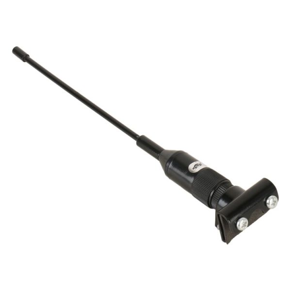 Universal Car Mini Decoration Extensile Aerial Clip Side Car Modified To Remove Static Electricity Aerial, Length: 23cm (Black)