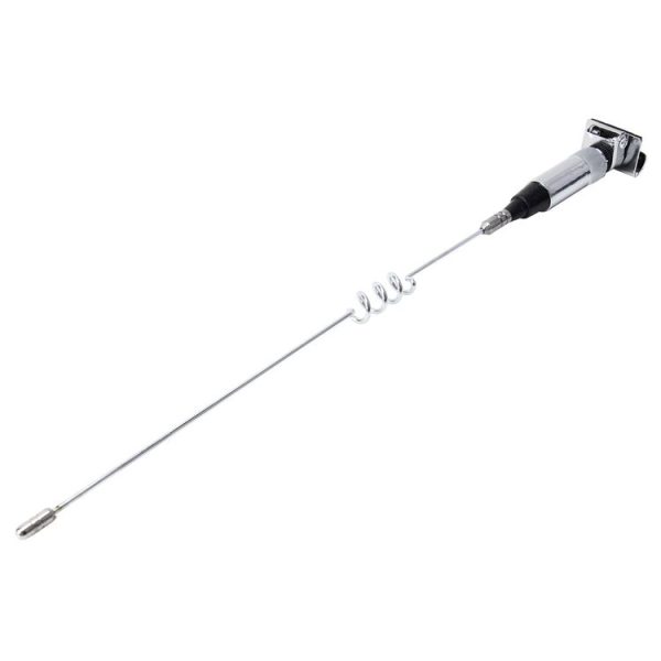 Universal Car Decoration Extensile Aerial Clip Side Car Modified To Remove Static Electricity Aerial, Length: 41cm (Silver) - Image 3