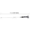 Universal Car Decoration Extensile Aerial Clip Side Car Modified To Remove Static Electricity Aerial, Length: 41cm (Silver) - Image 5