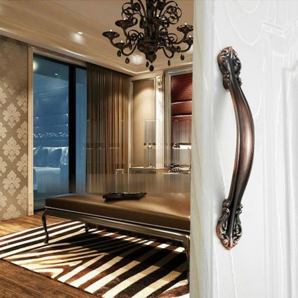 10 PCS 6041 Small Single Hole Red Ancient Paint Closet Cabinet Handle Diameter: 24mm - Image 5