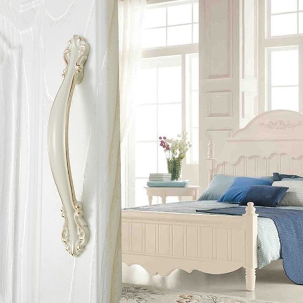 10 PCS 6041 Small Single Hole Gold and Silver Paint Closet Cabinet Handle Diameter: 24mm - Image 5