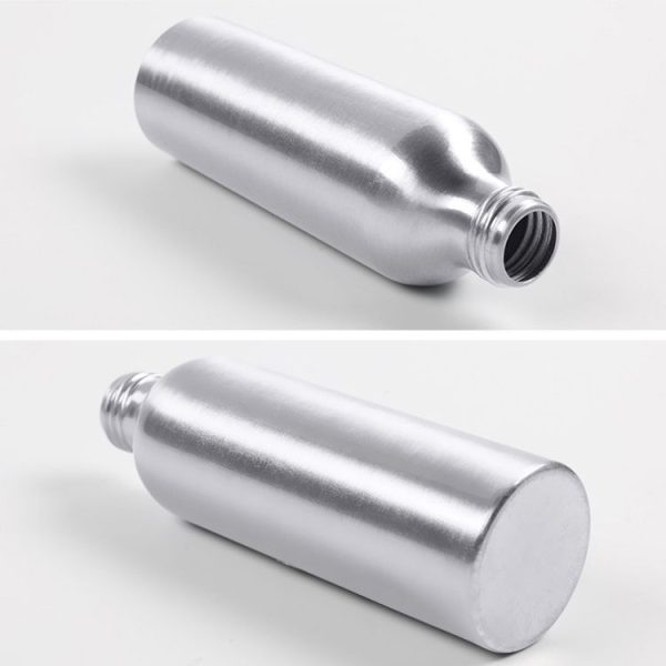 Refillable Glass Fine Mist Atomizers Aluminum Bottle, 100ml (Transparent) - Image 3
