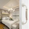 10 PCS 6041 Small Single Hole Ivory White Zinc Alloy Simple Closet Cabinet Handle Length: 24mm - Image 5