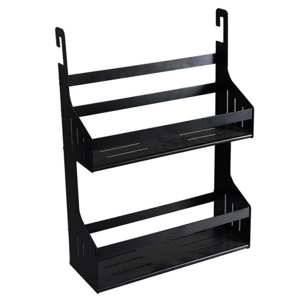 Kitchen Multi-function Stainless Steel Seasoning Holder Storage Rack - Image 2