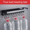 50cm 8 Hooks Kitchen Multi-function Wall Hanging Holder Seasoning Storage Rack (Silver) - Image 7