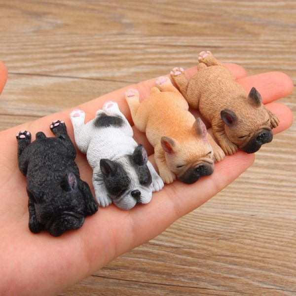 Home Decoration Lovely Rrunk on Sleep French Bulldog 3D Magnetic Buckle Fridge Paste - Image 4