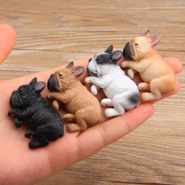 Home Decoration Lovely Rrunk on Sleep French Bulldog 3D Magnetic Buckle Fridge Paste - Image 5
