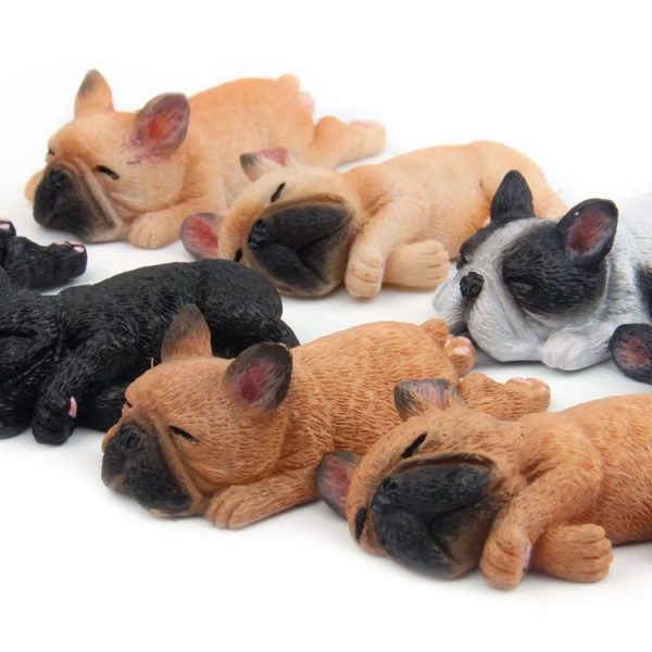 Home Decoration Lovely Rrunk on Sleep French Bulldog 3D Magnetic Buckle Fridge Paste - Image 6