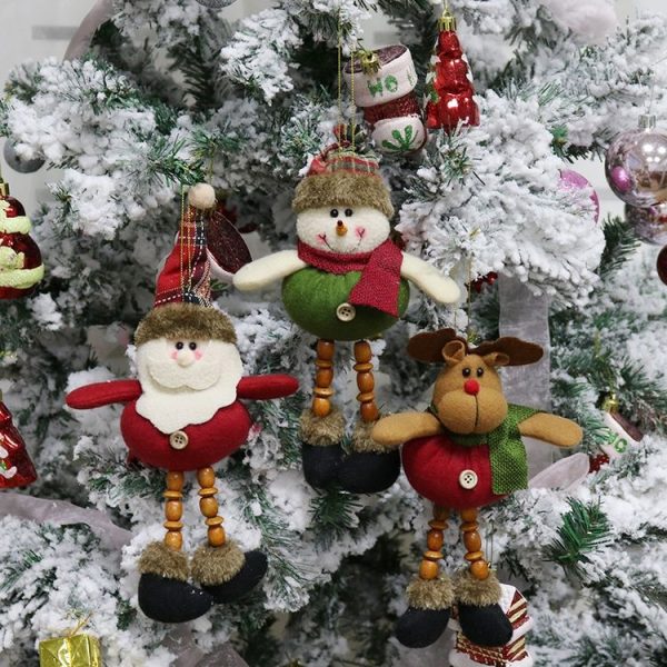 Christmas Decoration Gift Plush Doll Pendant, Random Style Delivery - Image 3