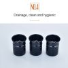 50cm 2 Cups Kitchen Multi-function Wall-mounted Storage Rack Holder (Black) - Image 7