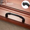 5 PCS 6569-96 Simple Archaistic Zinc Alloy Handle for Cabinet Wardrobe Drawer Door, Hole Spacing: 96mm