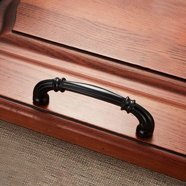 5 PCS 6569-96 Simple Archaistic Zinc Alloy Handle for Cabinet Wardrobe Drawer Door, Hole Spacing: 96mm - Image 2