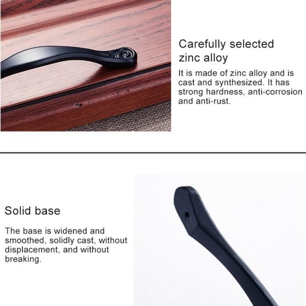 5 PCS 6569-96 Simple Archaistic Zinc Alloy Handle for Cabinet Wardrobe Drawer Door, Hole Spacing: 96mm - Image 3