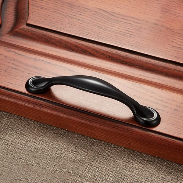 5 PCS 6591-96 Simple Archaistic Zinc Alloy Handle for Cabinet Wardrobe Drawer Door, Hole Spacing: 96mm - Image 2