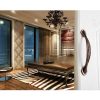 5 PCS 6026A-128 European Style Zinc Alloy Cabinet Wardrobe Drawer Door Handle, Hole Spacing: 128mm (Red Bronze) - Image 6