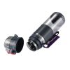 Teloy TNY-9601 650ML Portable Snap Cap Space Cup Bottle, Applicative Water Temperature: -20 ~ 120 Celsius Degrees (Dark Grey + Red) - Image 5