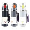 Teloy TNY-9601 650ML Portable Snap Cap Space Cup Bottle, Applicative Water Temperature: -20 ~ 120 Celsius Degrees (Dark Grey + Red) - Image 8
