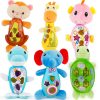 Brettbble Cartoon Plush Appease Infants Plush Baby Musical Toys Animal Dolls - Image 8