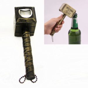 Hammer Shape Creative Magnetic Beer Wine Bottle Opener (Bronze)