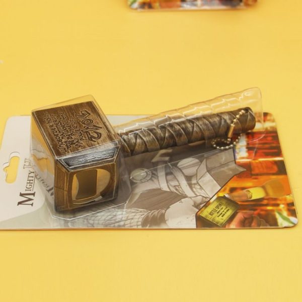 Hammer Shape Creative Beer Wine Bottle Opener (Silver) - Image 6