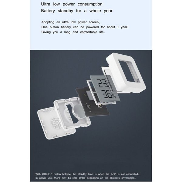 Original Xiaomi Mijia Bluetooth Temperature and Humidity Thermometer 2 - Image 10