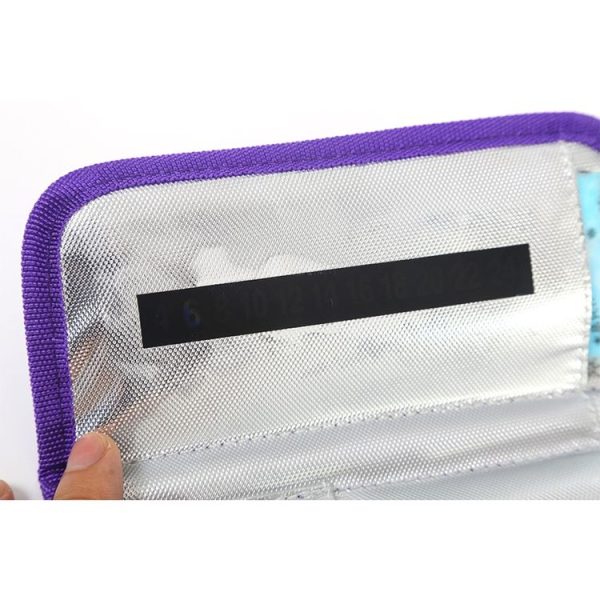Travel Needs Outdoor Insulated Bag Insulin Storage Bag, Size: 20.3*10*5cm (Purple) - Image 3