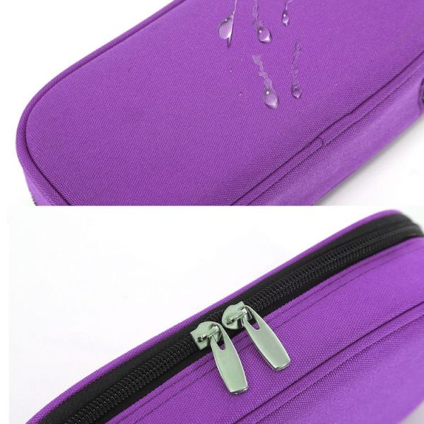 Travel Needs Outdoor Insulated Bag Insulin Storage Bag, Size: 20.3*10*5cm (Purple) - Image 4