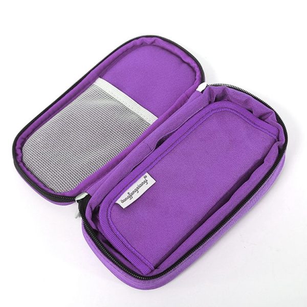Travel Needs Outdoor Insulated Bag Insulin Storage Bag, Size: 20.3*10*5cm (Purple) - Image 5